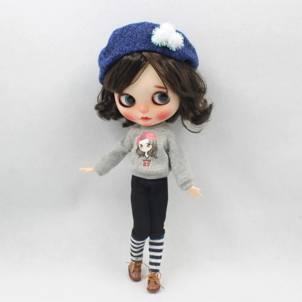 Blyth doll icy licca модный костюм одежда с шляпой и обувью, только костюм без куклы