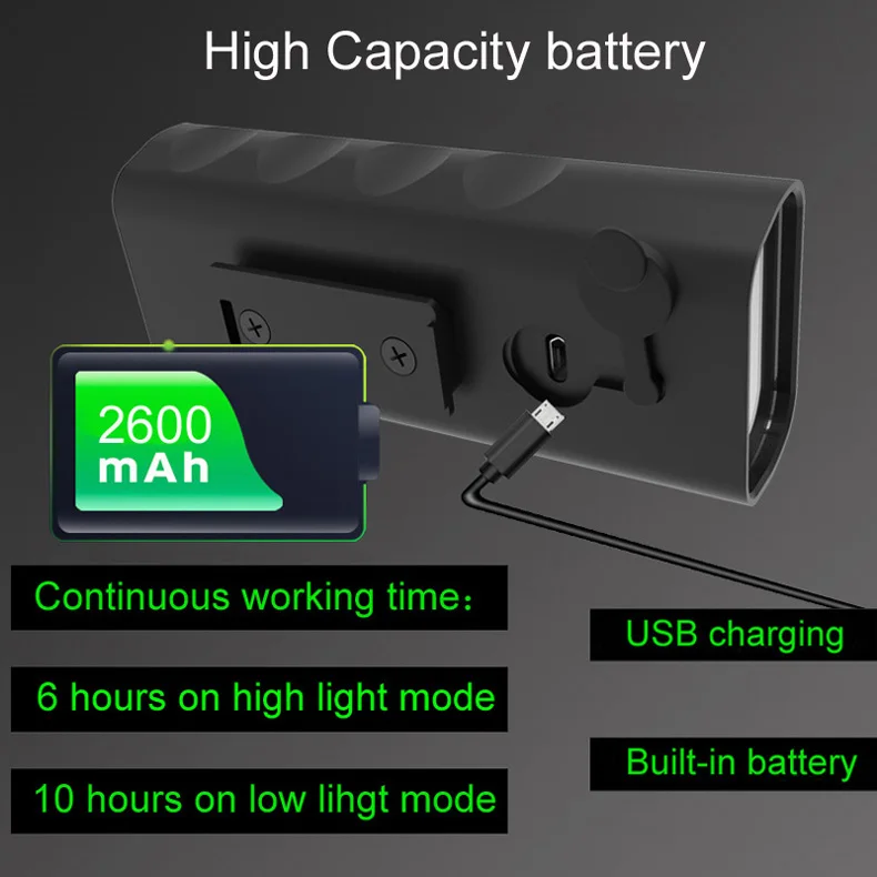 Excellent 5200 Mah Bicycle Light 1000 Lumen Bike Light Built in Battery USB Charge Aluminum Alloy Cycling Light Waterproof Bike Accessory 15 Excellent 5200 Mah Bicycle Light 1000 Lumen Bike Light Built in Battery USB Charge Aluminum Alloy Cycling Light Waterproof Bike Accessory 15