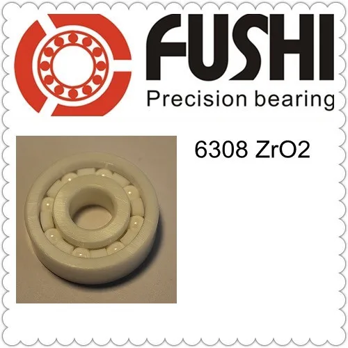 

6308 Full Ceramic Bearing ( 1 PC ) 40*90*23 mm ZrO2 Material 6308CE All Zirconia Ceramic Ball Bearings