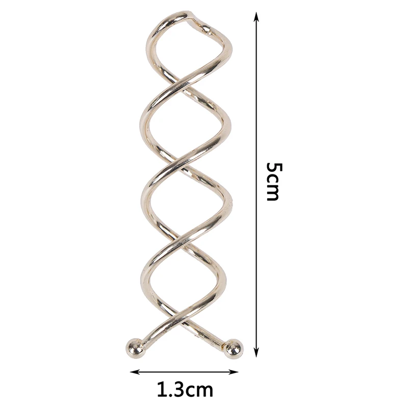 10 шт. спиральные шпильки для волос, спиральные винты, аксессуары для волос для девочек, скрученные заколки для волос, шпильки для волос для женщин, булочки для изготовления головных уборов