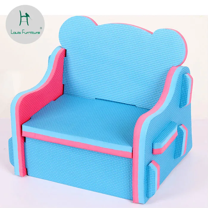 

Louis Fashion Children Chairs Cartoon Assembly Baby Chair Kindergarten Stool Simple Modern