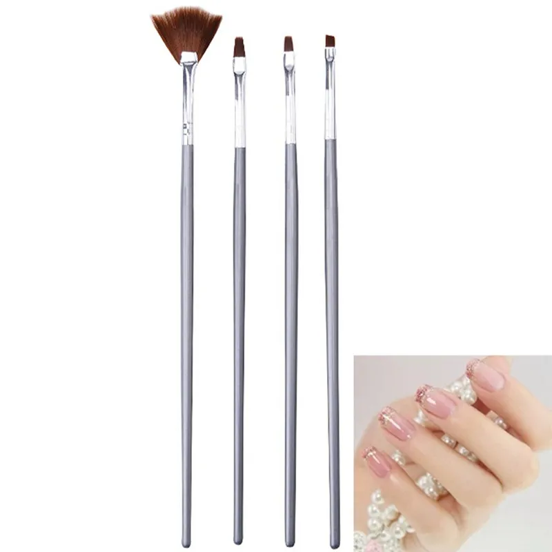 3pc/4pcs Nail Extension Set Drawing Pen Brush Nail Art Brushes Manicure Set Gradient Brush Gel Nail Brush Manicure Tools