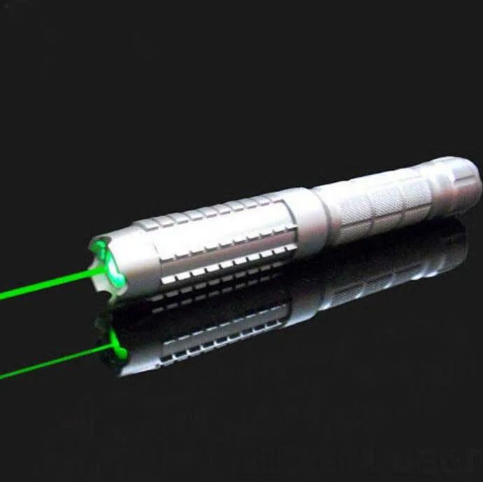

HOT! High Power 5000000m Green Laser Pointers 532nm Lazer Flashlight With 5 star caps Burning Match/candle/black Hunting
