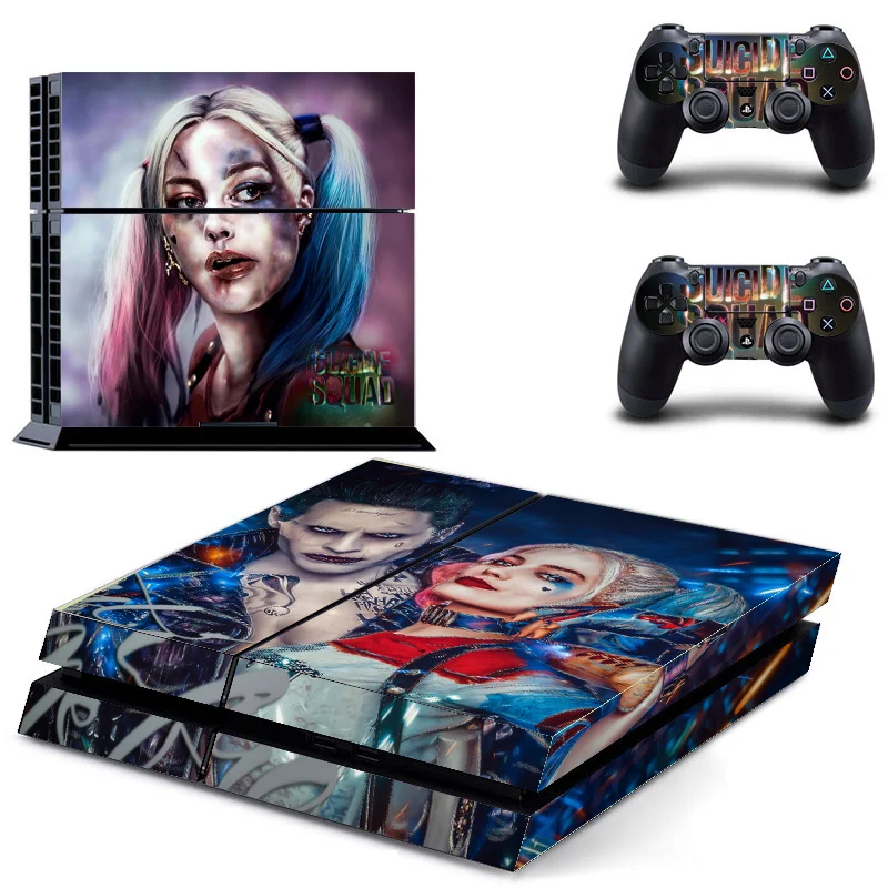 

Decal Skin For PS4 Console Cover For Sony Playstaion 4 Decal Stickers+2Pcs Controller Protective Skins For PS4