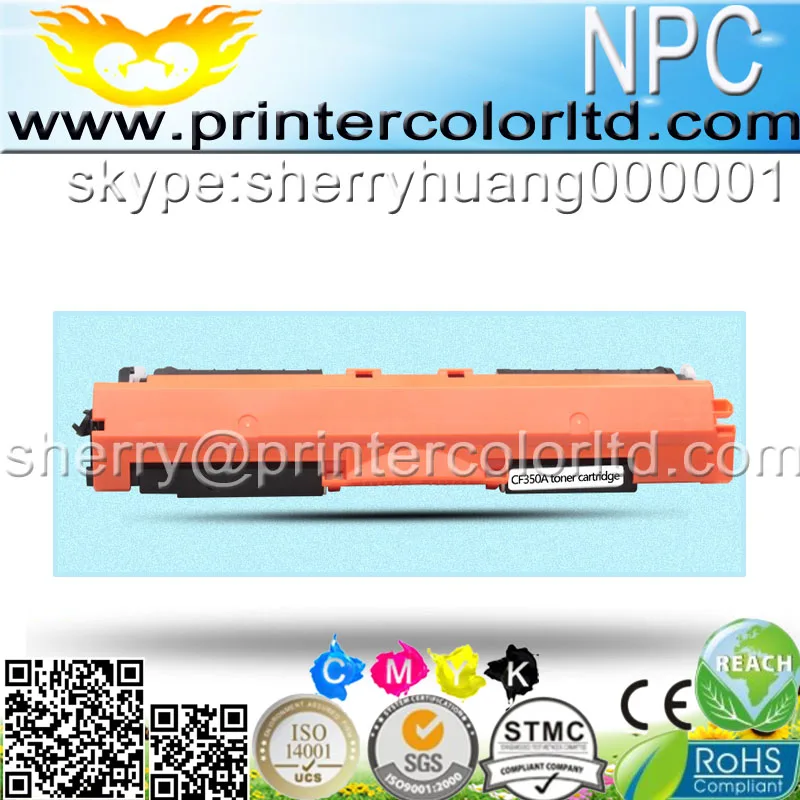Цветной тонер-картридж для HP CE310A CE311A CE312A CE313A совместимый с CP1025/1025NW LaserJet Pro 100