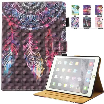 

3D Colorful Silicone PU Leather Case Cover For Apple iPad Mini 1 2 3 4 Smart Case Cover Funda Tablet Stand Shell Case Cover