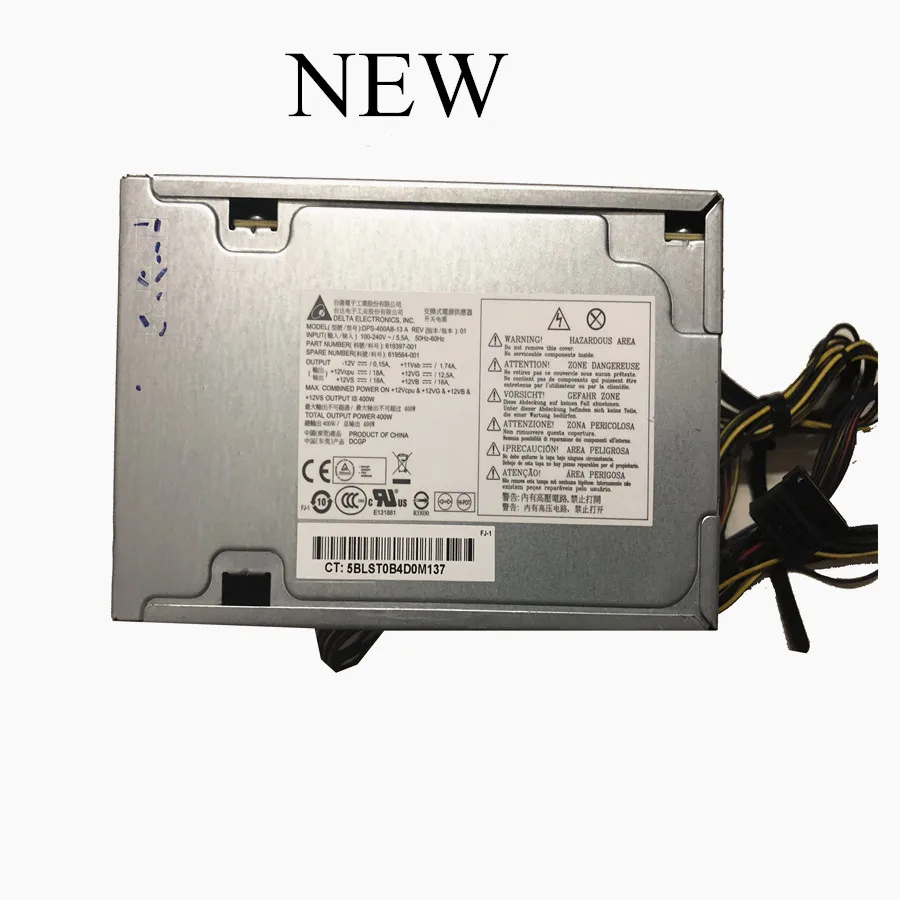 SZWXZY новый для HP Z210 Настольный Питание 619397-001 619564-001 аккумулятор большой емкости 400W