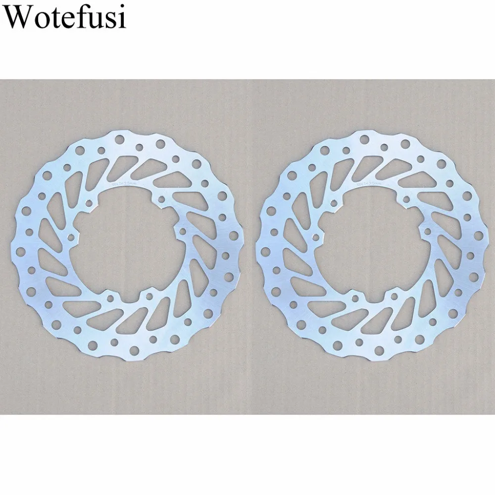 Wotefusi пара передний тормозной диск ротора для CR 125/500 CR 250 CRE F 250 R/F500 x CRF 450 [MT106]