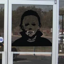 michael myers halloween amok vinyl wall sticker home decor vinyl halloween wall decal 40h x 36w - Michael Myers Halloween Decorations michael myers halloween amok vinyl wall sticker home decor vinyl halloween wall decal 40h x 36w - Michael Myers Halloween Decorations