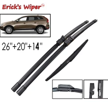 As lâminas de limpador traseiras dianteiras do limpador de erick ajustaram para volvo xc60 2012-2017 2016 2015 pára-brisas 26