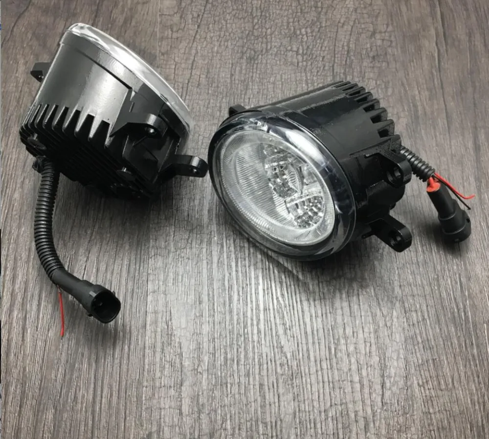 2pcs Front Bumper LED Fog Light Daytime Upgrade Set For Lexus GS GS350