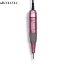 Missguoguo 20000 об./мин маникюрная машина для ногтей машина для педикюра Наконечник Ручка ногти аксессуары для электрических ногтей дрель инструменты