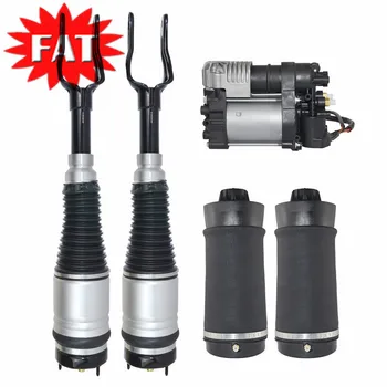 

5 PCS/Set Front & Rear Air Suspension Shock Strut + Compressor For Jeep Grand Cherokee WK2 68029902AE 68029912AE 68041137AE