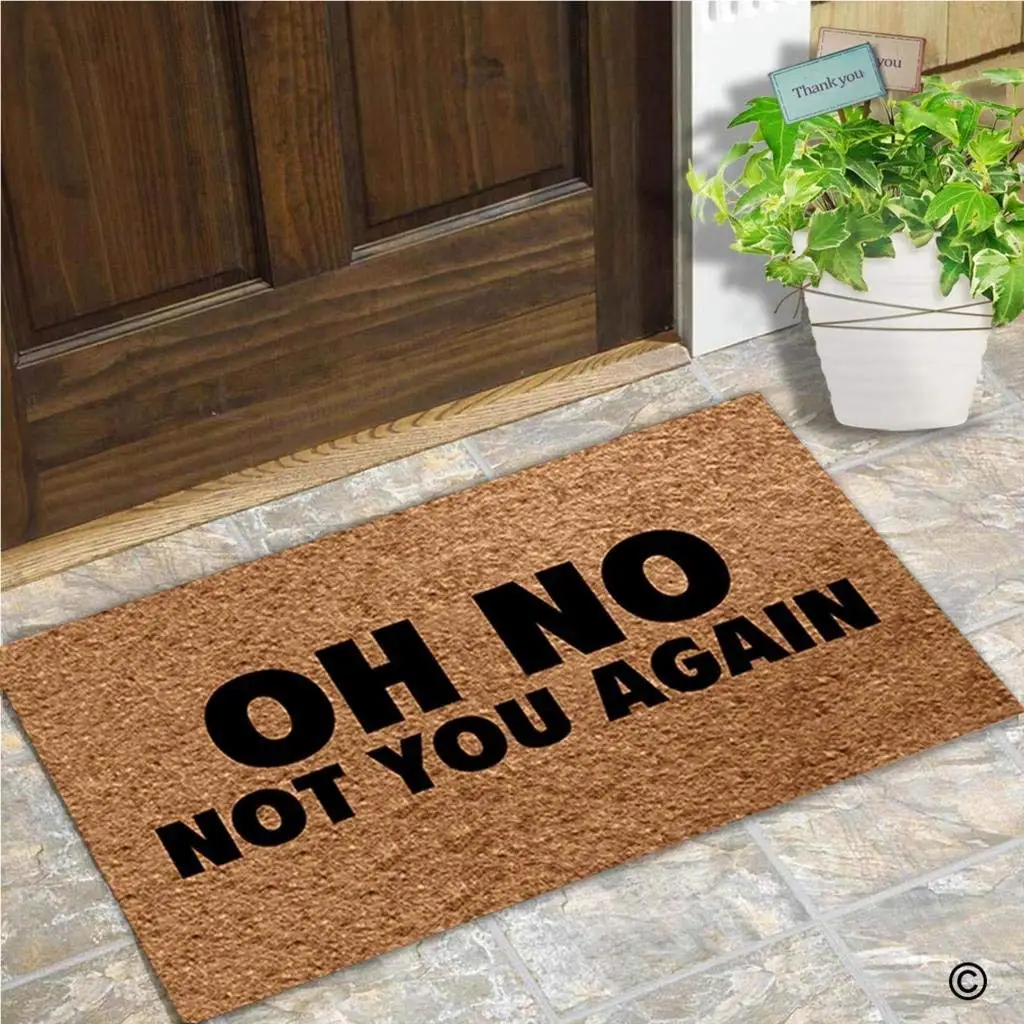 Other Wonderland 2' X 3' Grey Indoor/Outdoor Door Mat