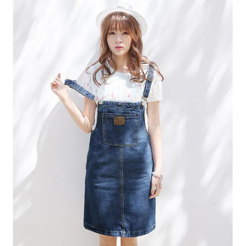 It's free shipping made easy Off the Shoulders Denim Dress - Large Ruffle