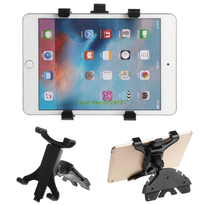 Car CD Slot Mount Holder Stand For ipad 7 to 11inch Tablet PC Samsung Galaxy Tab Drop Shipping Support