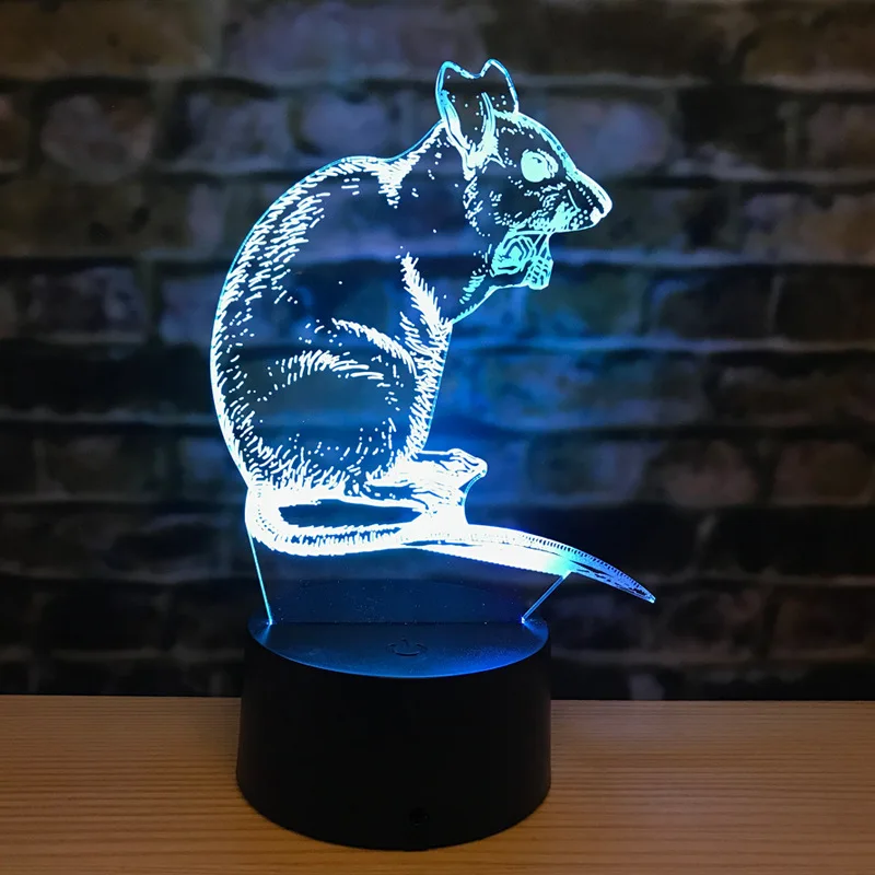 Candeeiros de Mesa Lâmpada de Mesa Decoração do Quarto das Crianças 3d para Sala de Estar Luz da Noite Recipiente Carro Estéreo Quarto Lâmpada Led Criativo 3d 10 Cheap Luminárias de mesa
