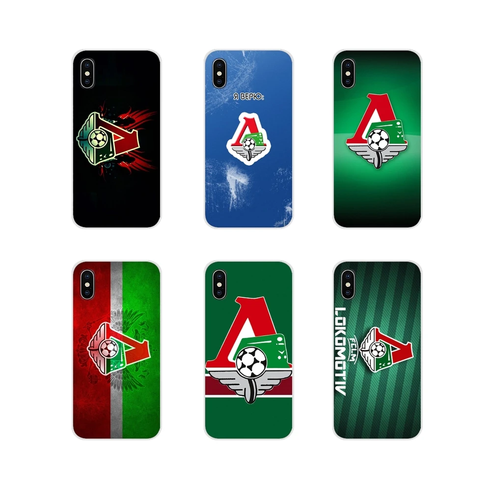 Lokomotiv Логотип для Apple iPhone X XR XS MAX 4 4S 5 5S 5C SE 6 6S 7 8 Plus ipod touch Аксессуары чехлы телефонов