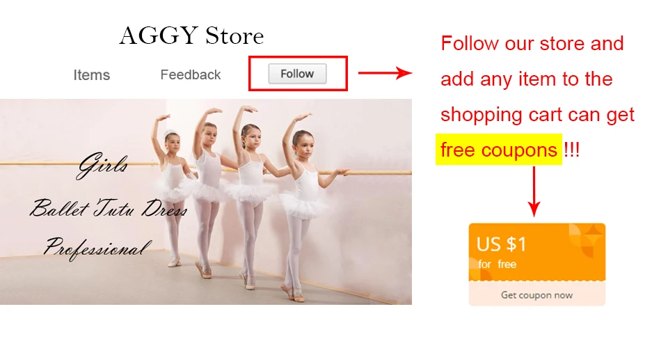 follow aggy store free coupon