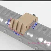 Расширить тактическая рельса База черная сторона в сборе(nga0256) де