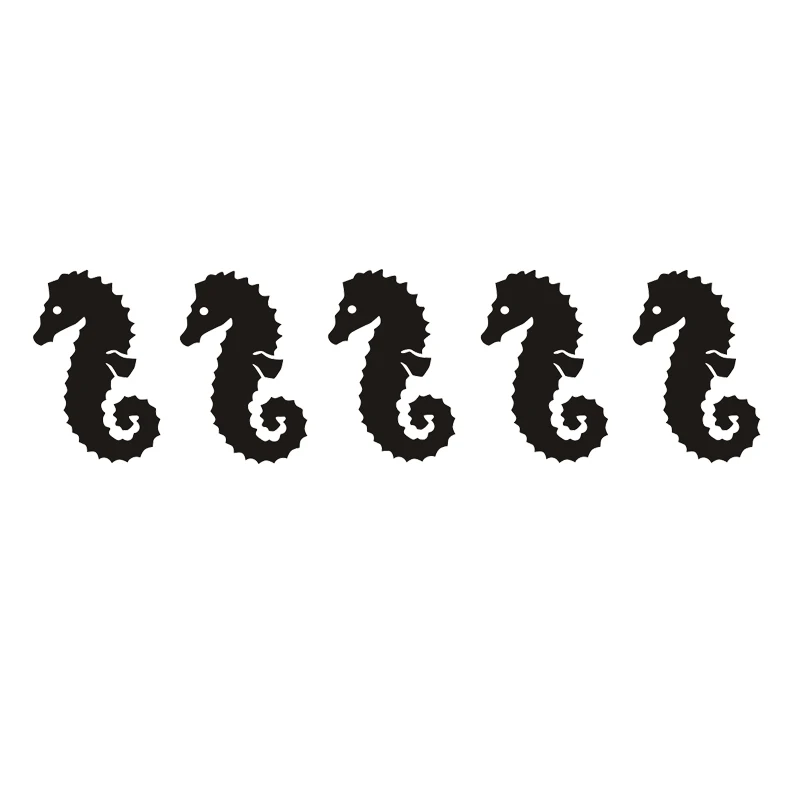 Наклейки для плитки SEAHORSE виниловые наклейки на стену ванной комнаты переводные
