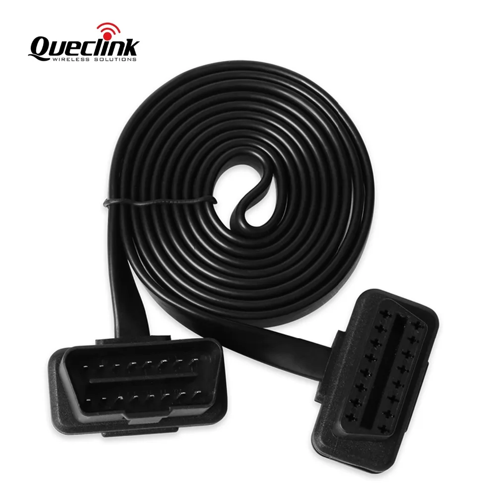 

Queclink OBD Extension Cable for GV500 GV500VC Connector OBD Extend Cable 16 PIN Male To Female OBDII Extend Cable