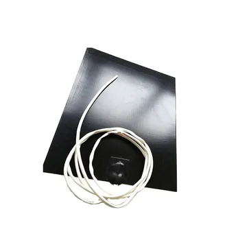 

350*500*1.5mm heat bed for 3d printer 220v 450w adhesive 1 side 100k thermistor 1000mm lead wire come out from middle of short