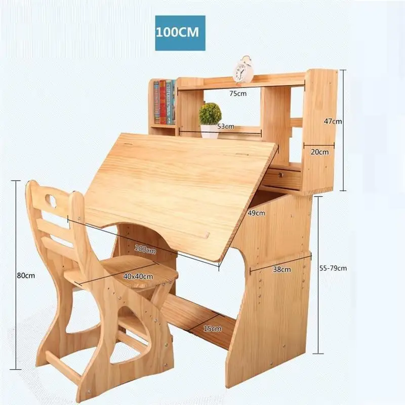 Pupitre Estudiar Tafel Estudar Tableau Tisch Cocuk Masasi Estudo Infantil деревянный стол Enfant детский стол для занятий