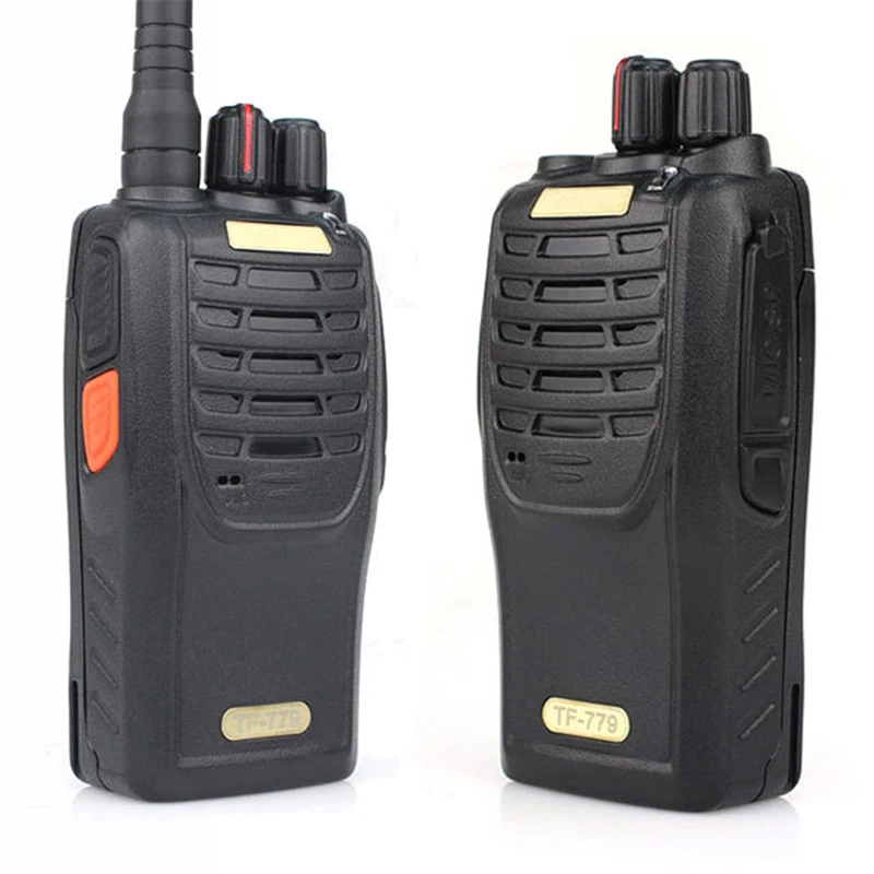Rádio em Dois Novo Rádio Walkie Talkie Tonfa Tf-779 8w 16ch 2200mah Vox Ctcss - Dcs Uhf 400-470mhz Sentidos 2 Cheap Walkie-talkie
