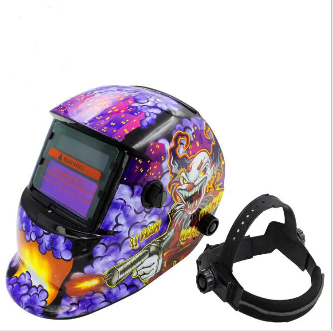 

Solar automatic dimming adjustable welding mask welding argon arc steam labor protection screen