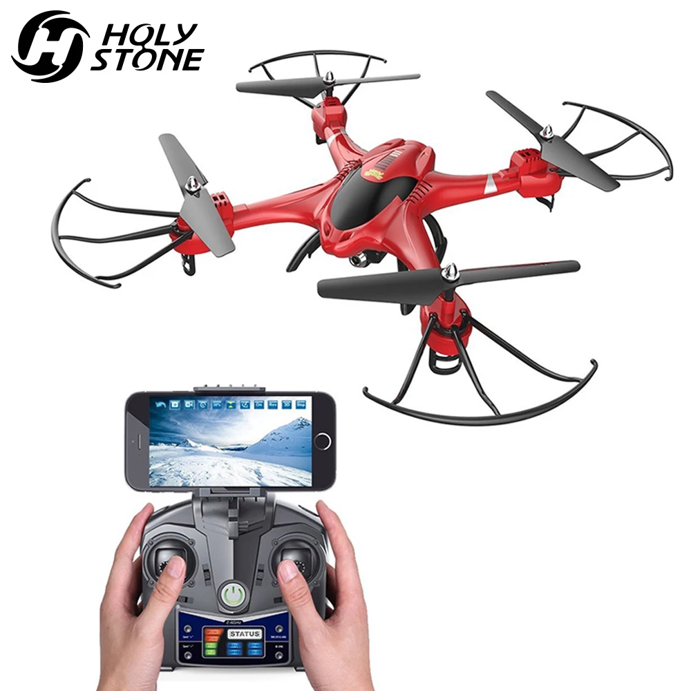 Holy Stone HS200 RC Drone With Camera 720P HD WiFi FPV Drones Five Speed Modes 4 Channels RC Helicopter 6-Axis Gyro Quadcopter