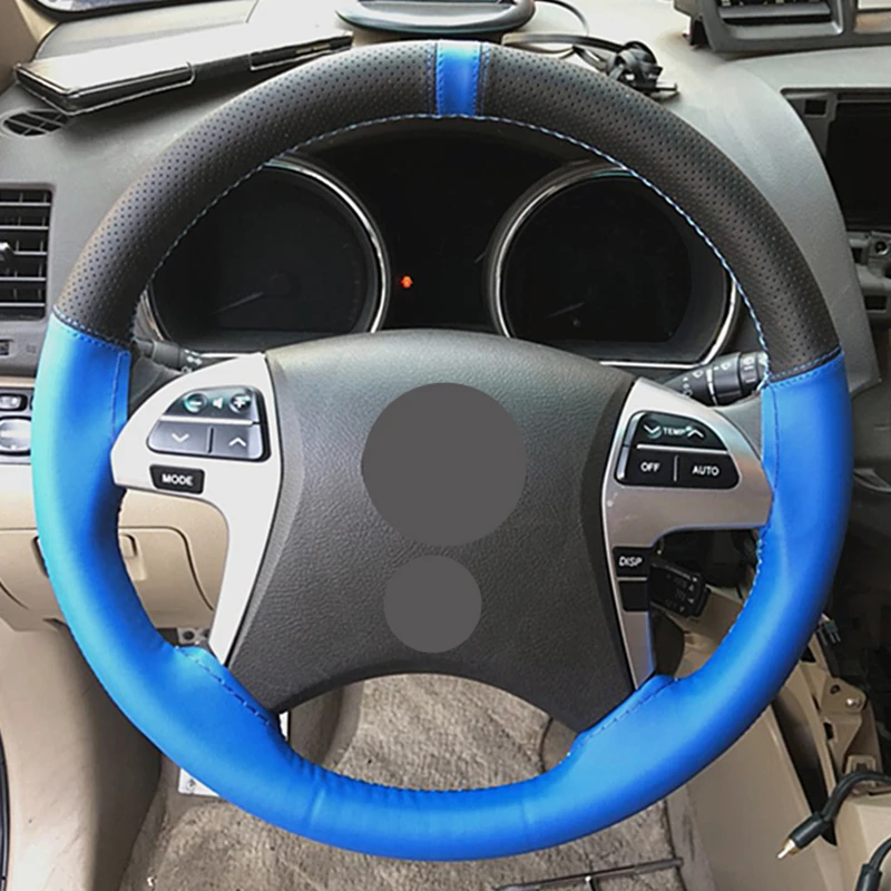 Чехол на руль из натуральной кожи с оплеткой и оборками 36 см 38 40 для flying focus mercedes