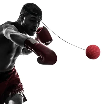 

Hot Selling Boxing Punch Exercise Fight Ball With Head Band For Fitness Speed Training Boxing