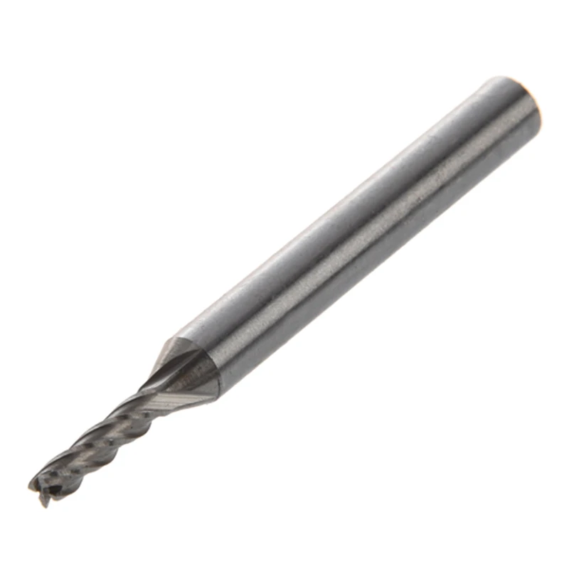 

HHO-3mm×6mm×12mm×60mm 4 Flutes HSS AL End Mill Milling Cutter Tool