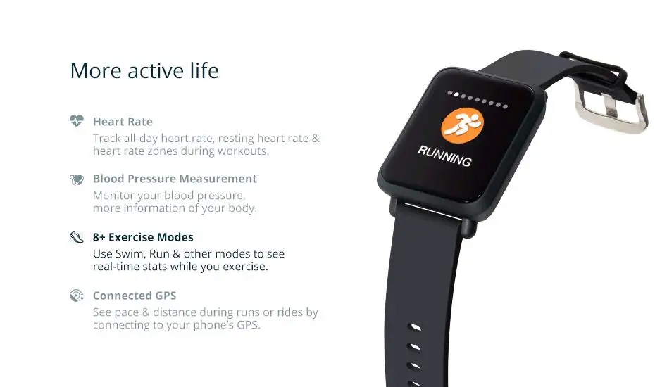 COLMI Smart Watch M28 IP68 Waterproof Bluetooth Heart Rate Blood Pressure Smartwatch for Xiao mi Android IOS Phone 7_21