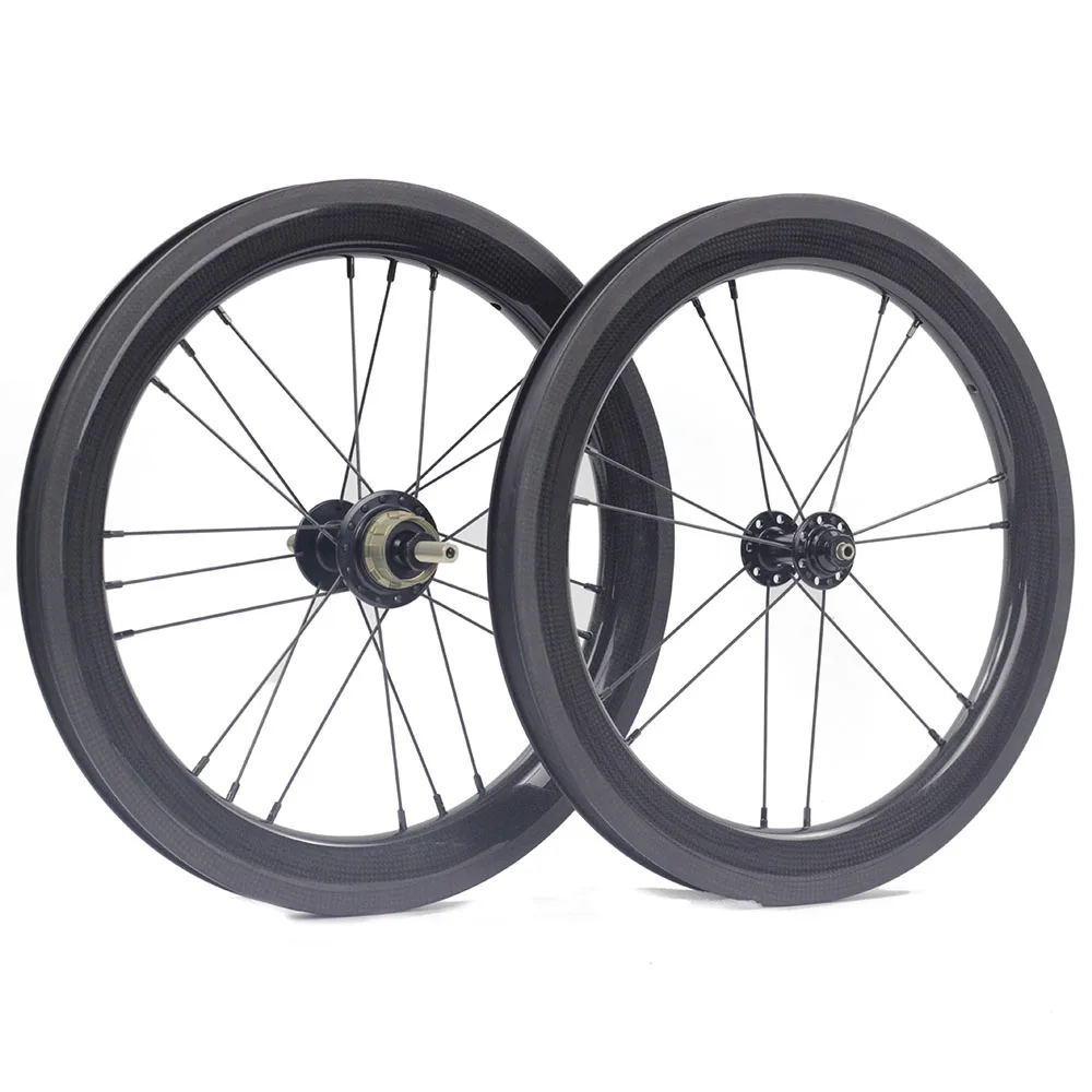 

SILVEROCK Bike Wheels 1~3 Speed 16 x1 3/8" 349 Rear& Front for 3sixty Brompton Folding Bike wheels carbon 14H/21H DIY