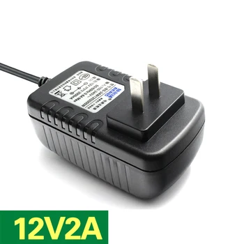 

100Pcs/Lot BS-24 Power Adapter Safety DVR Camera 12V2A Power Adapter