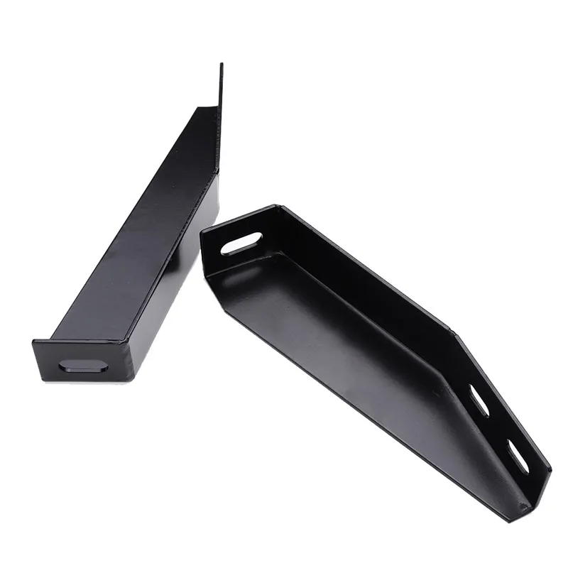 

2Pcs Black 4040 Industrial Aluminum Extrusions Right Angle Inclined Bracket Connector Reinforced Carbon Steel