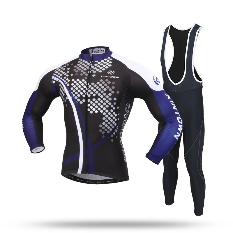 

Cycling Clothing Hot Sale Men Ropa Ciclismo Invierno Ropa Ciclismo Riding Suit Long Suspenders New Spring Sleeve Male