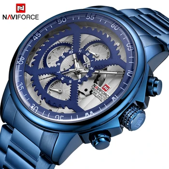 

NAVIFORCE Watch Men Fashion Sport Quartz Clock Mens Watches Top Brand Luxury Business Waterproof Watch Clock Relogio Masculino