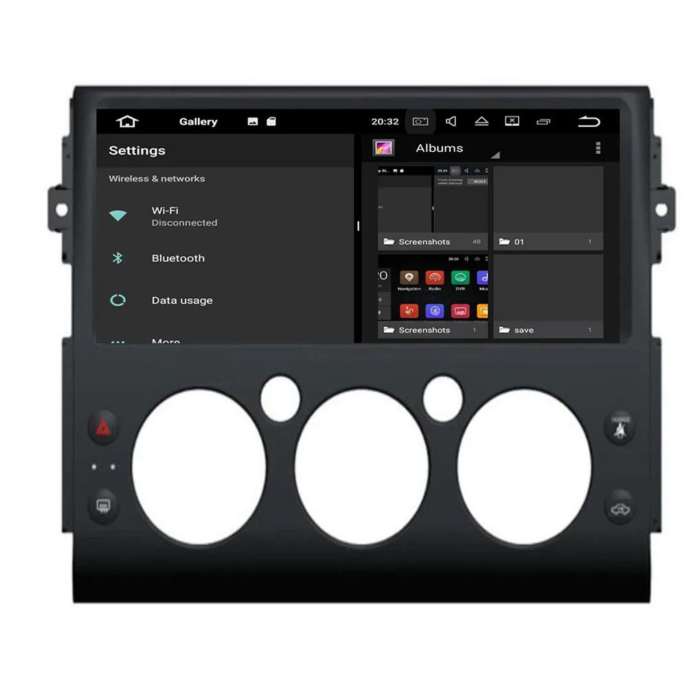 12 5 дюймов Octa Core Восьмиядерный Android 10 автомобиля GPS навигации для Toyota Land Cruiser Prado FJ