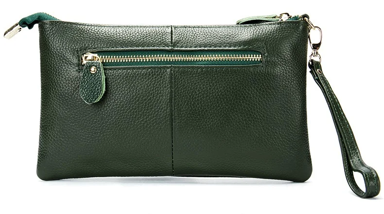 MJ Women Genuine Leather Shoulder Bag Female Real Leather Messenger Bag Crossbody Handbag Clutch Purse Ladies Casual Bags (24)