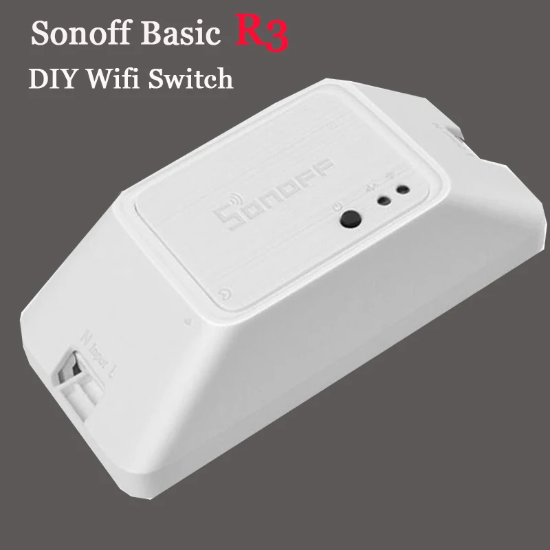 Умный выключатель Sonoff Basic R3 дистанционное управление через Wi Fi приложение/LAN