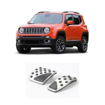 

Gas Brake Pedal Cover Suitable for Jeep Renegade AT Brake Rest Pedals Car Styling Accessories