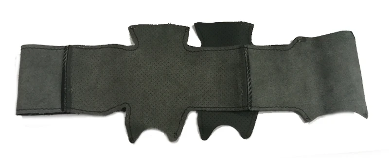 Углеродное волокно черная кожа DIY оплетка рулевого колеса автомобиля аксессуары для Nissan Qashqai J10 J11 X-trail T31 NV200 Rogue
