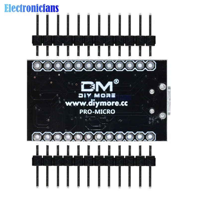 Плата контроллера Pro Micro ATmega32U4 Mega32U4 3 В 8 МГц с Usb модулем для Arduino Nano загрузчика