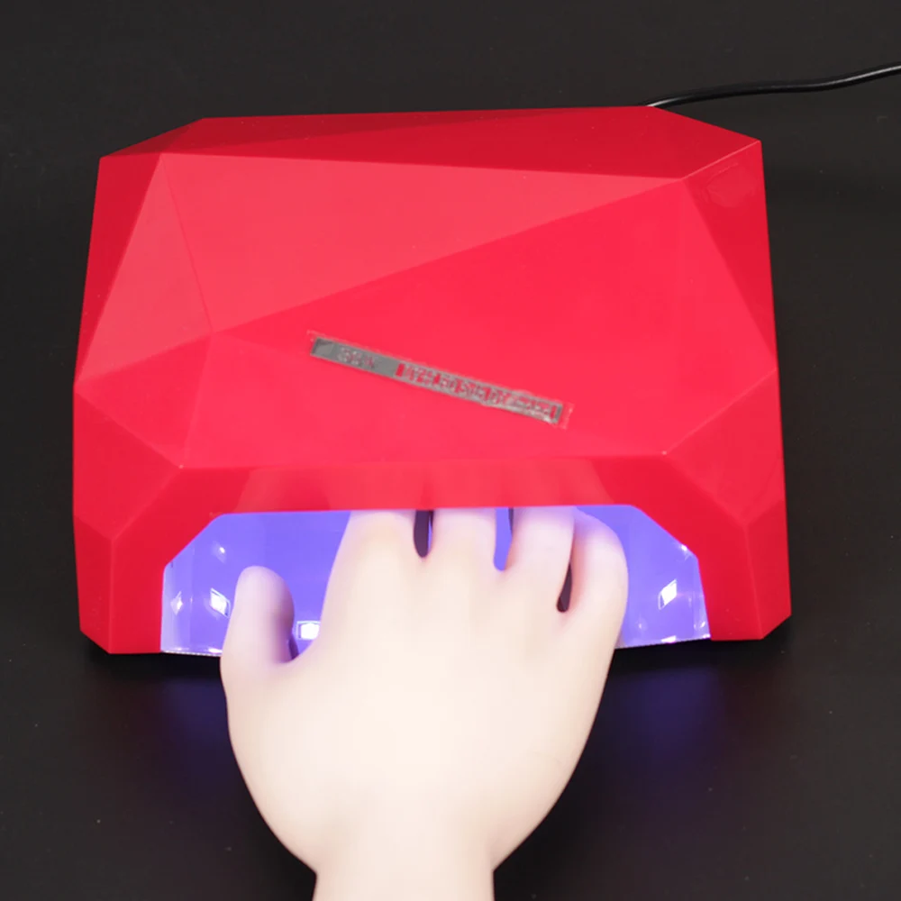 

36W LED Nail Dryer Curing lamp Upgraded with LCD Timer and Button 15 Leds Ultraviolet Nail lamp for gel nail polish