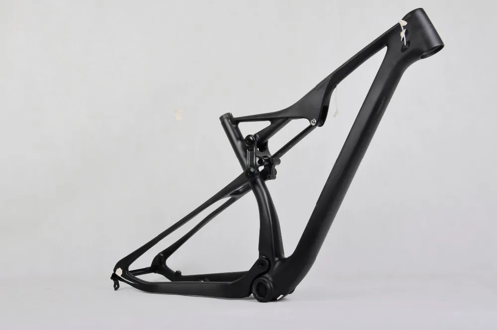 Best Hot sale brand WINICE T800 carbon toray 29er mountain bike frame OEM MTB bicycle thru axle 142mm full suspension mtb UD frames 4