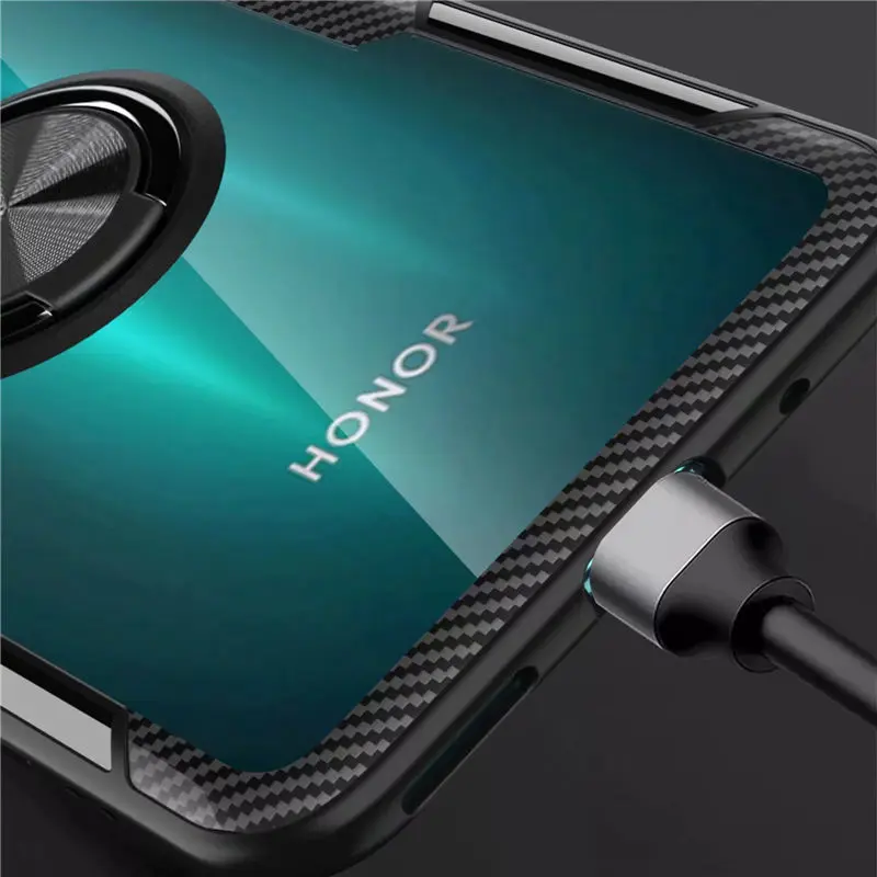 For Huawei Honor 20 Pro Honor20 10 Lite 10i 20i Case Magnetic Ring Stand Cover for Honor 7X 8X Max 8S Y5 P Smart Plus