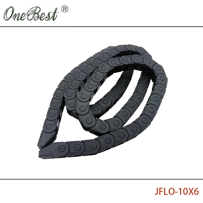 JFLO 1 метр 10x6 мм проволочный несущий кабель Тяговая цепь защитные танки удобные не открывающиеся концевые разъемы
